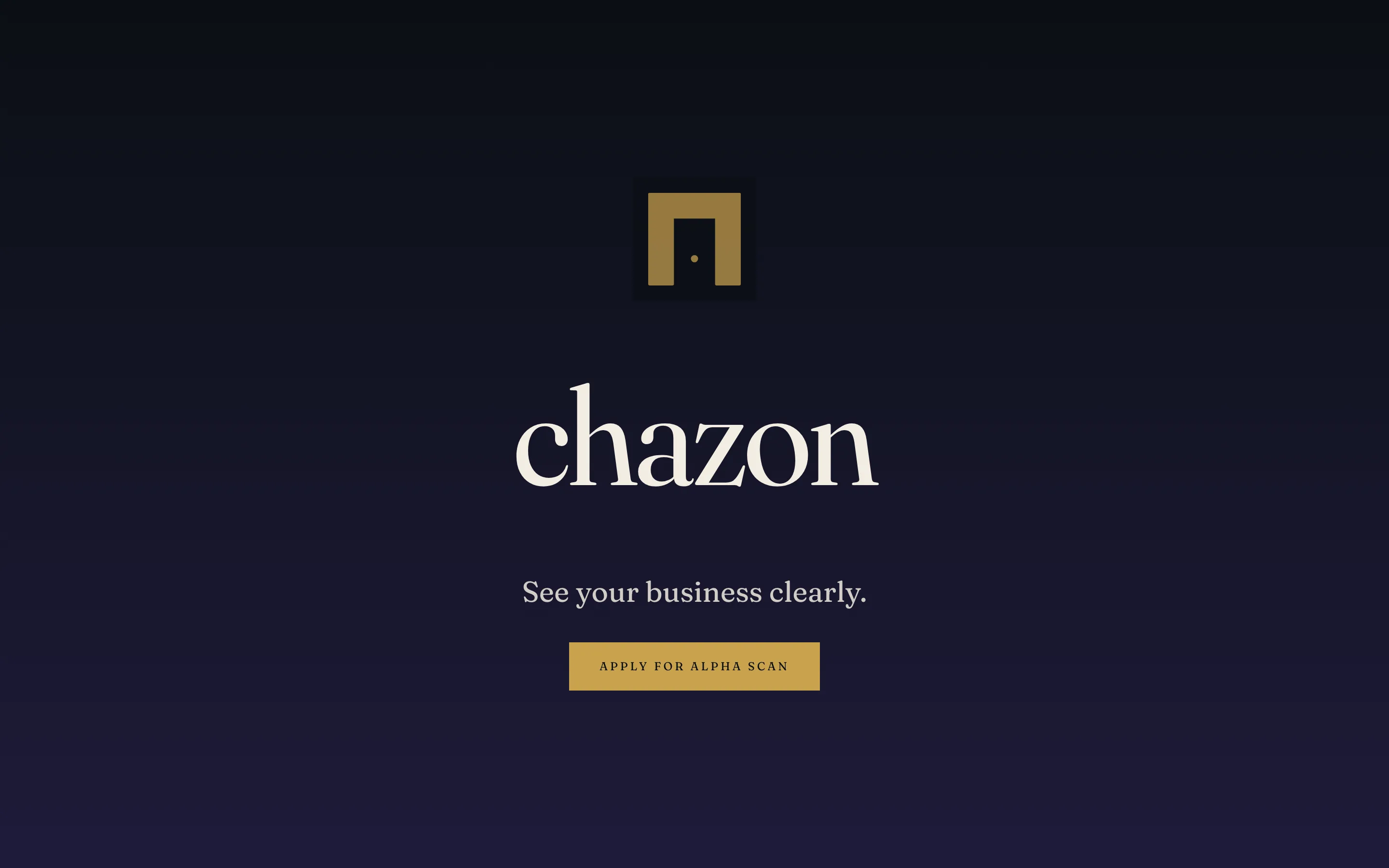 Chazon — Operational Intelligence